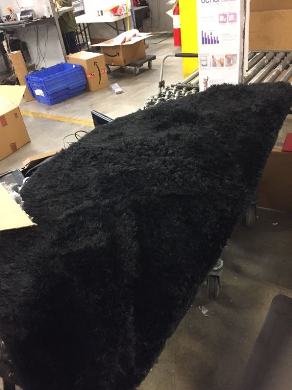 Photo 1 of 6' around black rug 