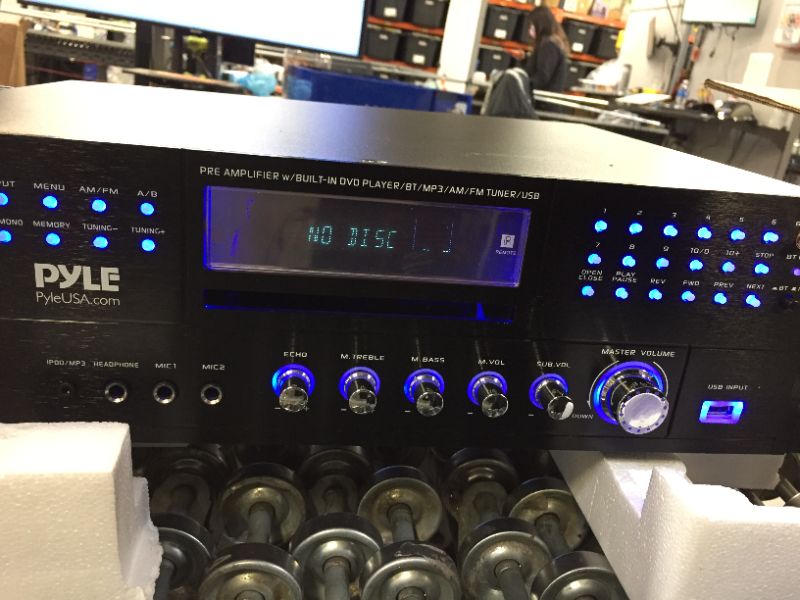 Photo 3 of PYLE PD3000BA - Bluetooth Home Theater Preamplifier - Audio/Video Receiver Syste