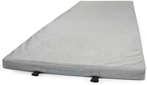 Photo 1 of BETTER HABITAT CertiPUR-US SleepReady Memory Foam Floor & Camping Mattress. Twin, Single, Kids. 100% Memory Foam. Roll Out, Portable Sleeping pad, Waterproof Cover, Travel Bag.
