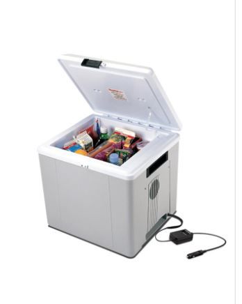 Photo 1 of Koolatron Voyager P27 Thermoelectric Iceless 12V Cooler Warmer, 27.5 L - Fits 48 Cans
