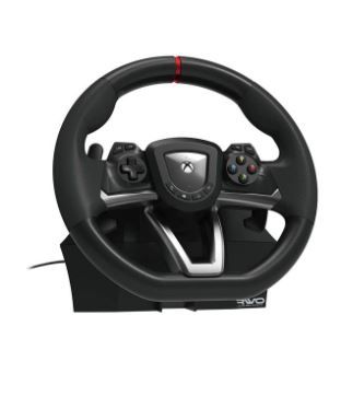 Photo 1 of Hori - Black, Xbox series X/S and Multi-Platform, Overdrive, Wired Video Game Racing Wheel
