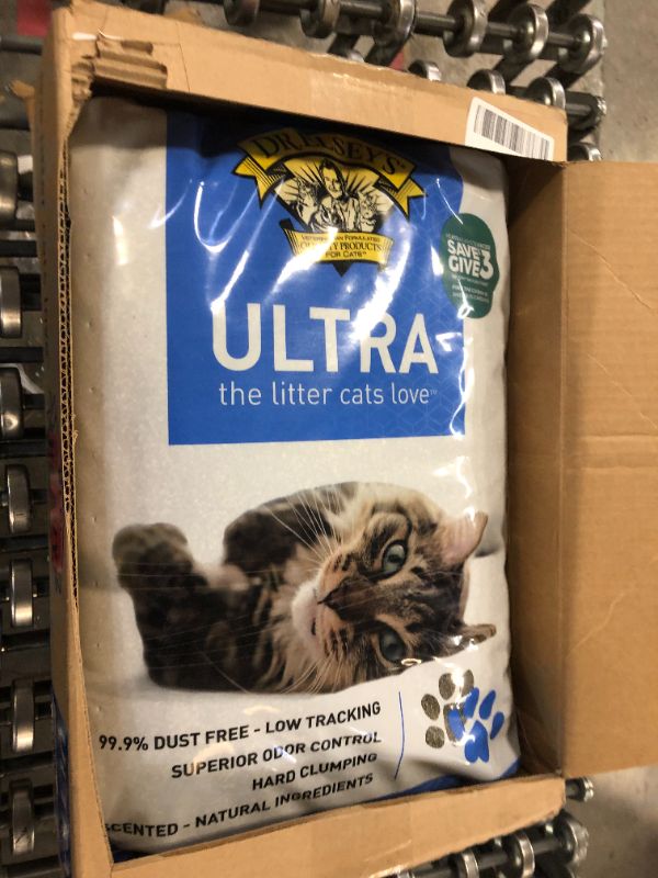 Photo 2 of Dr. Elsey's Precious Cat Ultra Unscented Clumping Clay Cat Litter, 40-lb bag