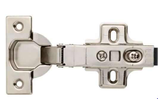 Photo 1 of 2---35 mm 110-Degree Full Overlay Soft Close Cabinet Hinge 1-Pair (2 Pieces)
