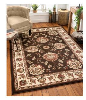 Photo 1 of Well Woven Timeless Oriental Traditional Area Rugs, Brown
