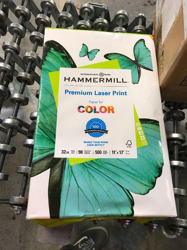 Photo 1 of Hammermill 8-1/2 x 17 Inches  98 Brightness Laser Print Paper, 500 Shee
