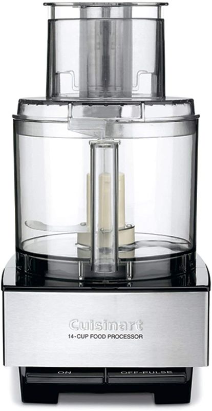 Photo 1 of Cuisinart DFP-14BCNY 14-Cup Food Processor, Brushed Stainless Steel (Renewed)
