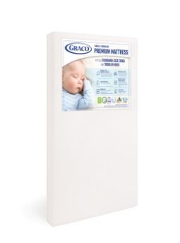 Photo 1 of Graco Premium Foam Crib & Toddler Mattress in a Box
