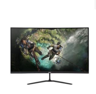 Photo 1 of Acer 32" Curved 1920x1080 HDMI DP 165hz 1ms Freesync HD LED Gaming Monitor - ED320QR Sbiipx
