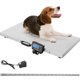 Photo 1 of 1100Lbs x 0.2Lbs Digital Livestock Scale Large Pet Vet Scale Stainless Steel Platform Electronic Postal Shipping Scale Heavy Duty Large Dog Hog Sheep Goat Pig Sheep Scale