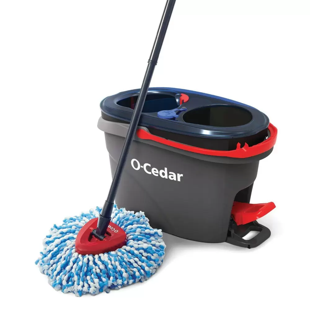 Photo 1 of  O-Cedar EasyWring Rinse Clean Spin Mop & Bucket