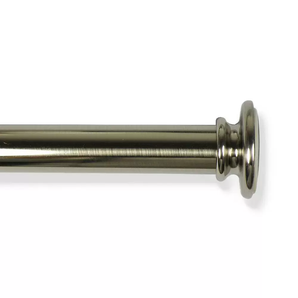 Photo 1 of 30"-52" Tension Rod Plated Brushed Nickel - Room Essentials