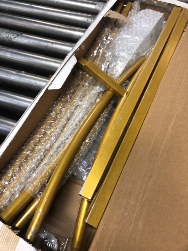 Photo 1 of 7.2 Ft Golden Metal Round Backdrop Stand Circle Arch for Balloon Arch Stand Circle Backdrop Stand Suitable for Birthday Wedding Party Baby Shower Background Decoration
