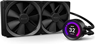 Photo 1 of NZXT Kraken Z63 280mm - RL-KRZ63-01 - AIO RGB CPU Liquid Cooler - Customizable LCD Display - Improved Pump - Powered by CAM V4 - RGB Connector - Aer P 140mm Radiator Fans (2 Included)
