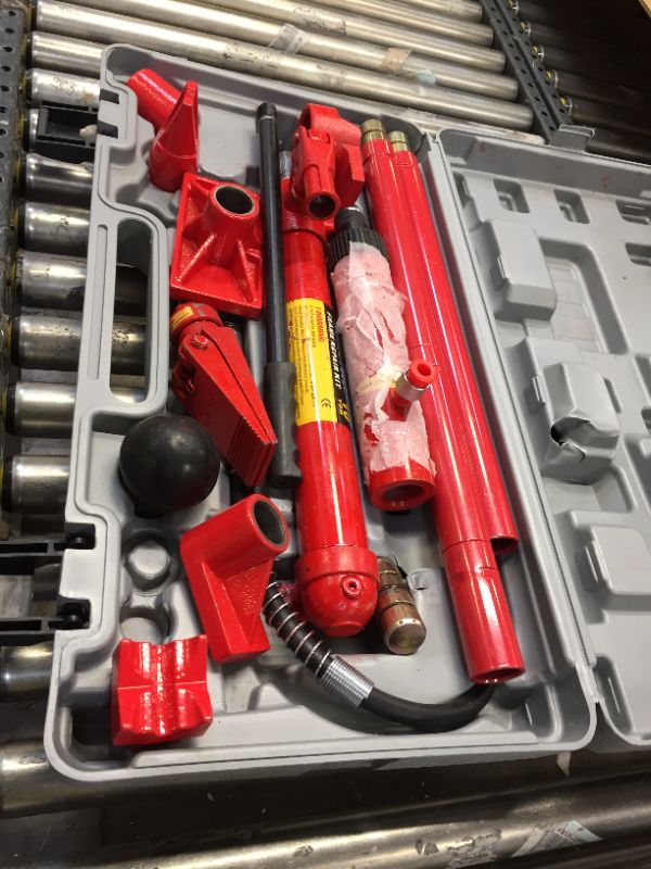 Photo 2 of 10 Ton Porta Power Hydraulic Jack Body Frame Repair Kit Auto Shop Tool Heavy Set
