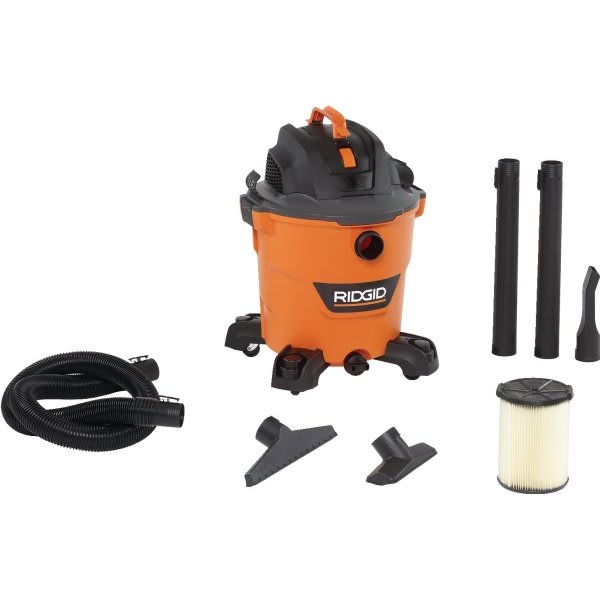 Photo 1 of 
RIDGID
12 Gal. 5.0-Peak HP NXT Wet/Dry Shop Vacuum with Filter, Hose and Accessories