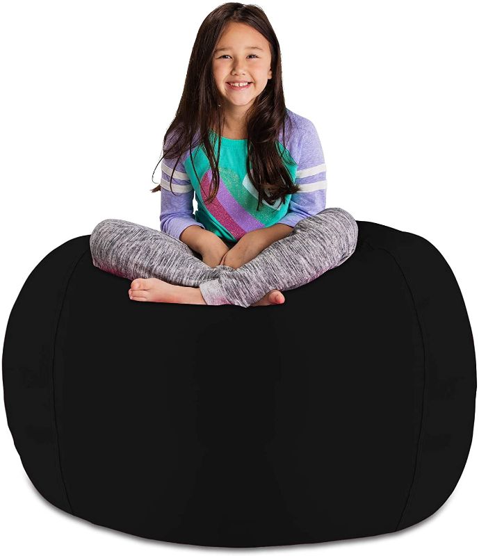 Photo 1 of Posh Stuffable Kids Stuffed Animal Storage Bean Bag Chair Cover - Childrens Toy Organizer