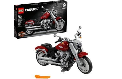 Photo 1 of parts only incomplete ---LEGO Creator Expert Harley-Davidson