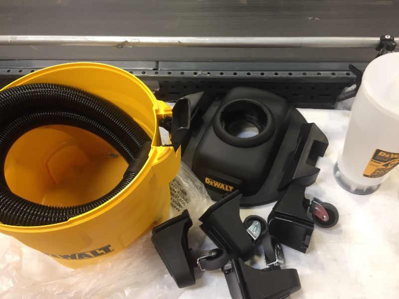 Photo 2 of DEWALT Dust Separator with 6 Gallon Poly Tank