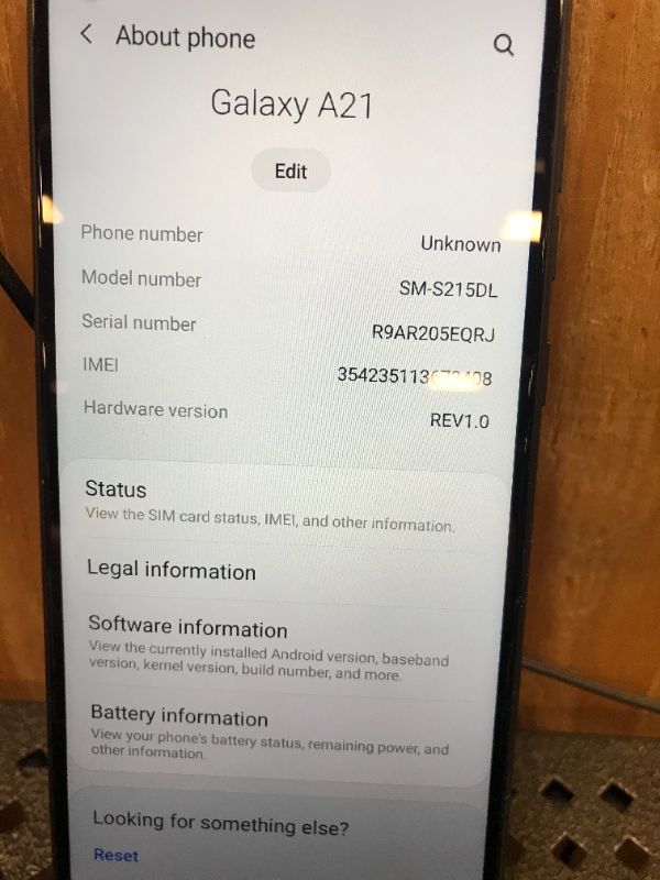 Photo 1 of Samsung Galaxy A21 Factory Unlocked Android Cell Phone US Version Smartphone 32GB Storage LongLasting Battery 65 Infinity Display Quad Camera Black
