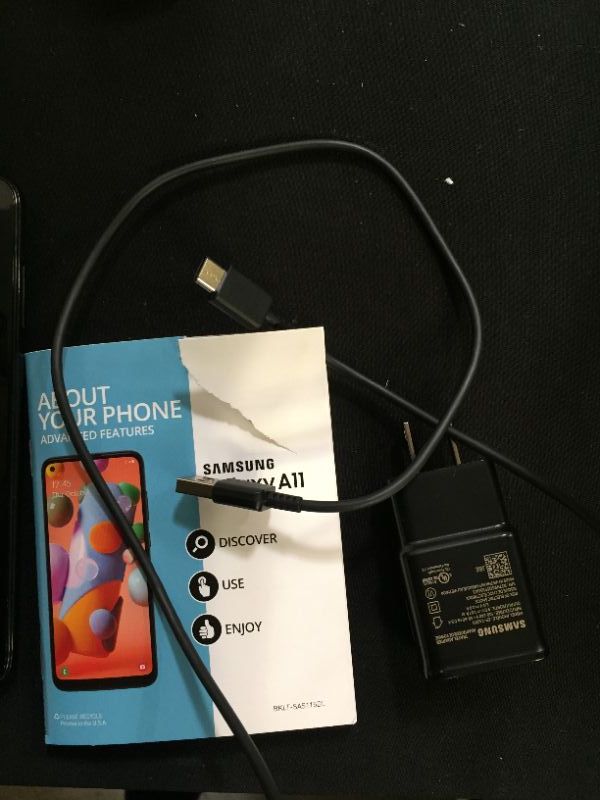 Photo 5 of Simple Mobile Prepaid Samsung Galaxy A11 32GB  Black phone set up