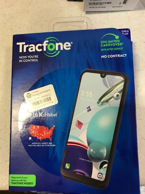 Photo 5 of Trafone Prepaid LG K31 Rebel 32GB  Titan factory sealed