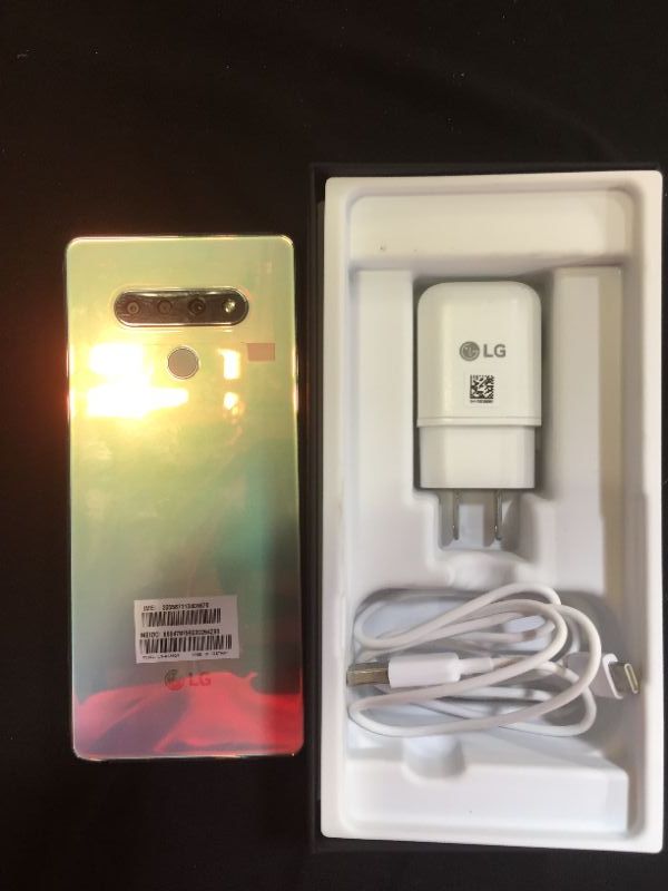 Photo 4 of LG Stylo 6 LMQ730QM7  64GB  Holographic White Unlocked Single SIM