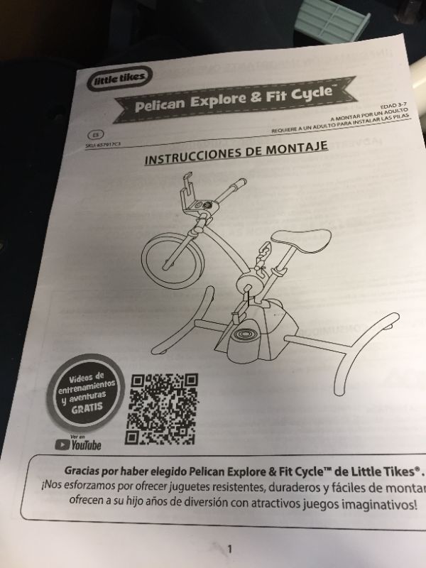 Photo 3 of Pelican Explore & Fit Cycle by Little Tikes