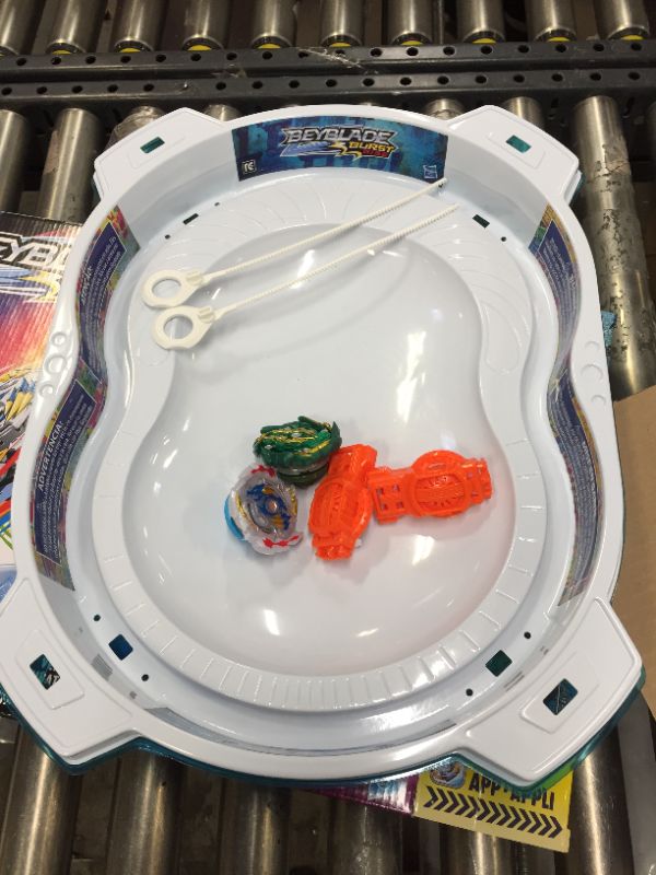 Photo 2 of Beyblade Burst Rise Hypersphere Vertical Drop Battle Set