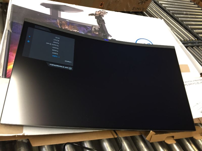 Photo 3 of Dell S3222HG 32-inch FHD 1920 x 1080 at 165Hz Curved Gaming Monitor, 1800R Curvature, 4ms Grey-to-Grey Response Time (Super Fast Mode), 16.7 Million Colors, Black (Latest Model)
