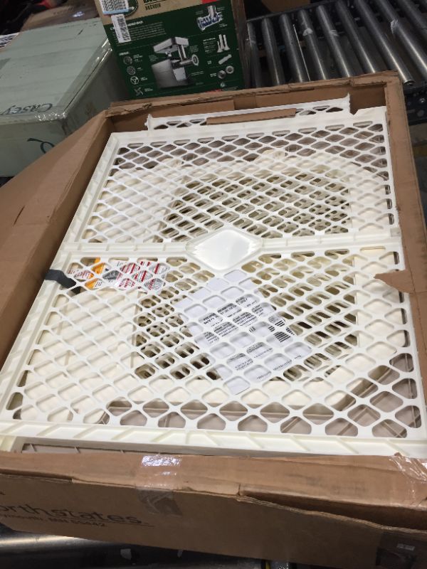 Photo 1 of North States Superyard Ultimate Plastic Dog Playpen, Ivory