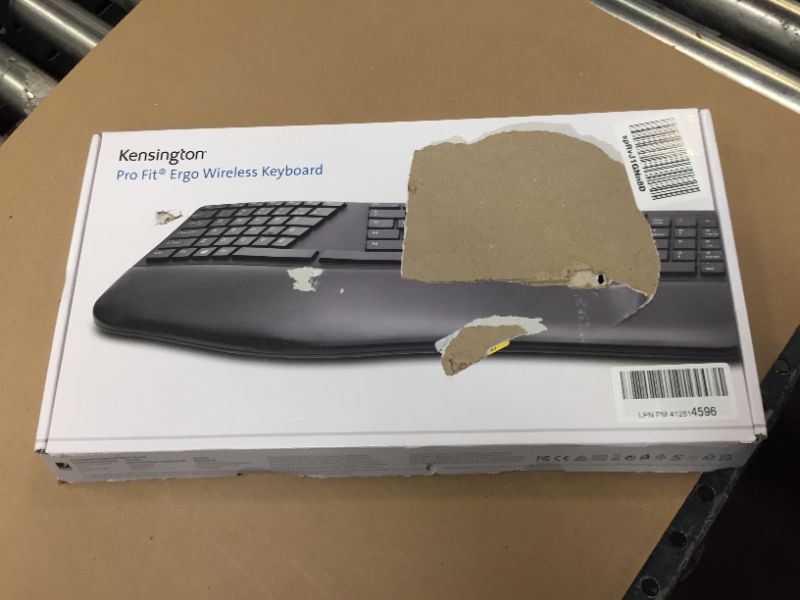 Photo 3 of Kensington Pro Fit Ergo Wireless Keyboard - Black
