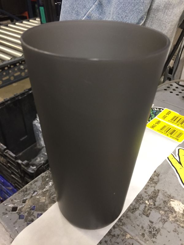 Photo 3 of 66pc of 26oz Plastic Translucent Tumbler Gray and black - Room Essentials	