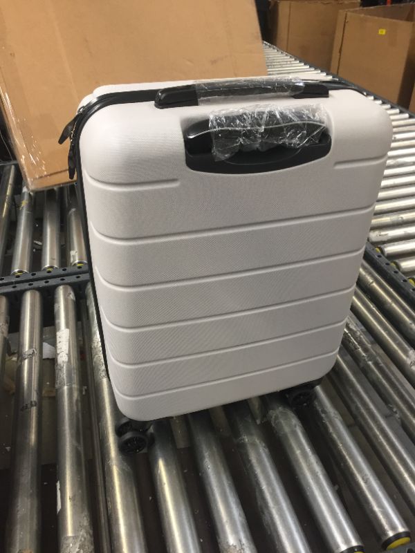 Photo 1 of 21 inch hard suitcase cream colored