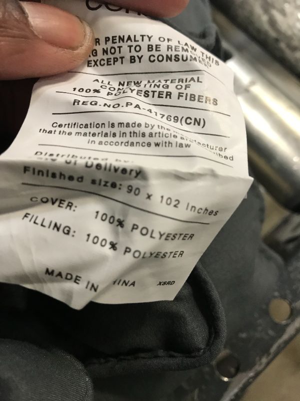 Photo 1 of 90 x 102 inch comforter 