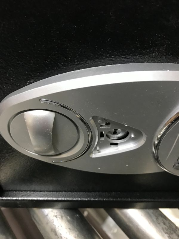 Photo 1 of Amazon Basics Steel Security Safe and Lock Box with Electronic Keypad - Secure Cash, Jewelry, ID Documents - 0.5 Cubic Feet,13.8 x 9.8 x 9.8 Inches
