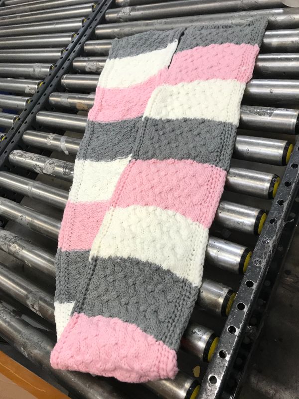 Photo 1 of 70 INCH PINK WHITE AND GREY