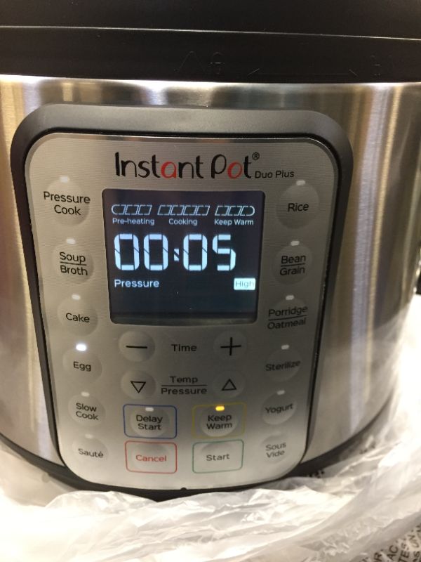 Photo 2 of Instant Pot Duo Plus 6 qt 9-in-1 Slow Cooker/Pressure Cooker