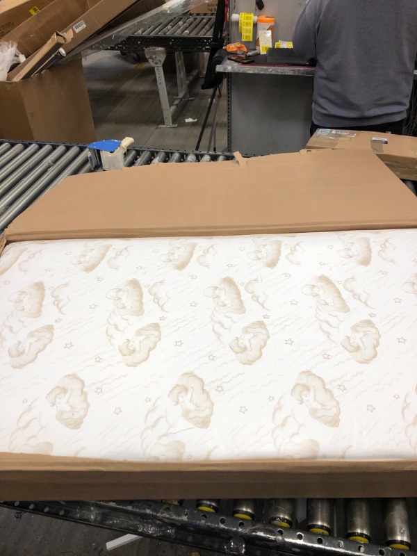 Photo 1 of Dream On Me Twilight 5” 80 Coil Inner Spring Crib and Toddler Mattress I Greenguard Gold Certified I JPMA Certified
