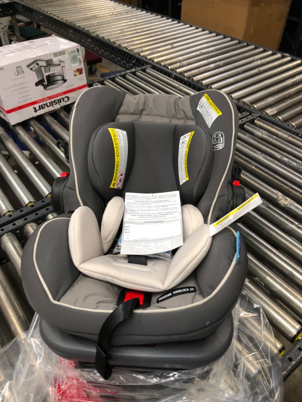 Photo 3 of Graco SnugRide SnugLock 35 Elite Infant Car Seat, Oakley Gray