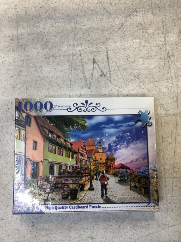 Photo 2 of 1000 Piece Puzzles for Adults Landscape Puzzles for Adults Puzzle Game for Adult Family Friends Toy Gift
