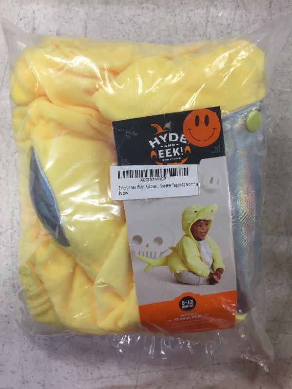 Photo 2 of HYDE AND EEK 
INFANT YELLOW SHARK COSTUME 6-12M