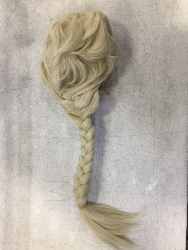 Photo 2 of 2 foot long womens costume wig color blonde 