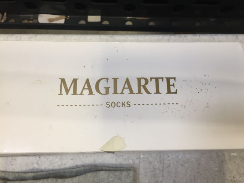 Photo 1 of magiarte socks color grey size 6-12 tube socks 