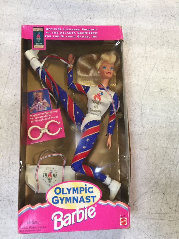 Photo 2 of Barbie Olympic Gymnast 1996 Atlanta Games Doll
