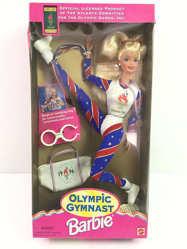 Photo 1 of Barbie Olympic Gymnast 1996 Atlanta Games Doll
