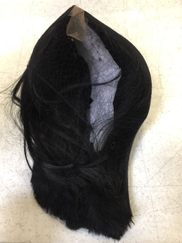 Photo 2 of 14 inches color black wig costume 
