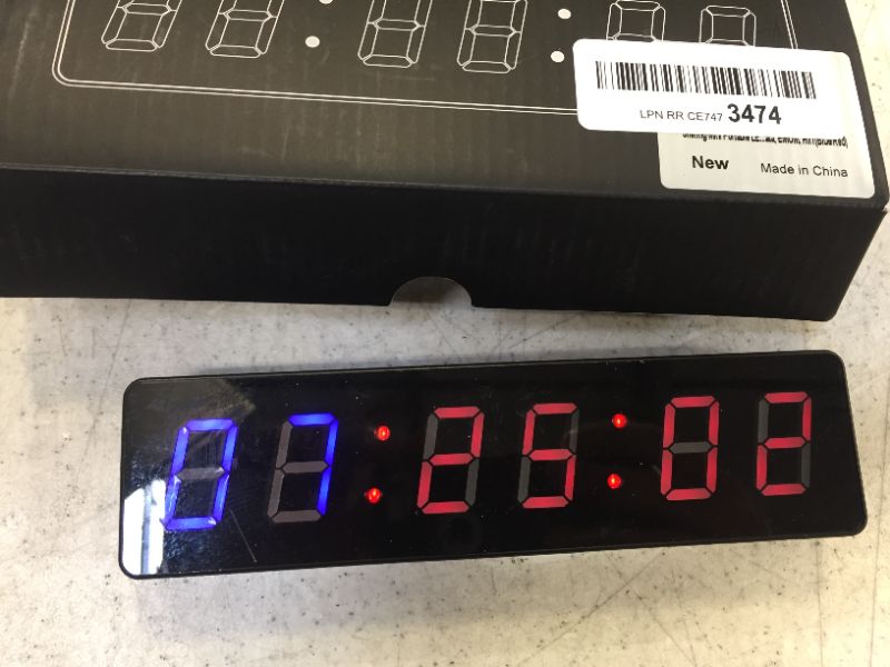 Photo 1 of mini portable timer clock countdown