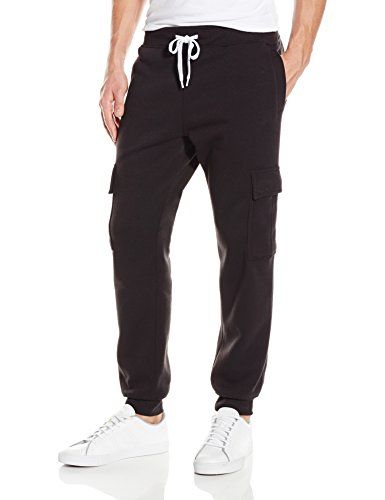 Photo 1 of Southpole Men's Active Basic Jogger Fleece Pants Medium New Heather Charcoal---LARGE---
