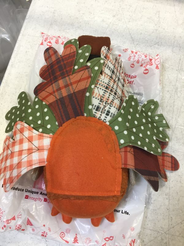 Photo 5 of LEVKIDS Handmade Thanksgiving Turkey Decorations, Autumn Fall Harvest Sitting Turkey for Thanksgiving Ornaments