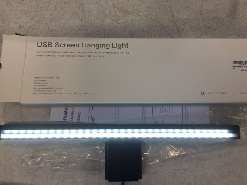 Photo 2 of Baseus Monitor Light Bar, Monitor Lights with Touch Sensor, USB Powered LED Computer Light, 3 Switchable Light Modes, Dimmable Monitor Lamp, Computer Monitor Light for Desk/Office/Home, Black
